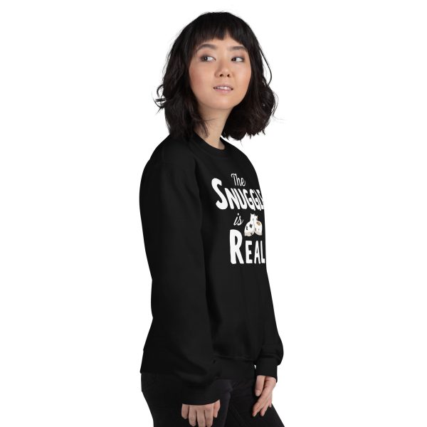 The Snuggle is Real Unisex Sweatshirt - Image 2