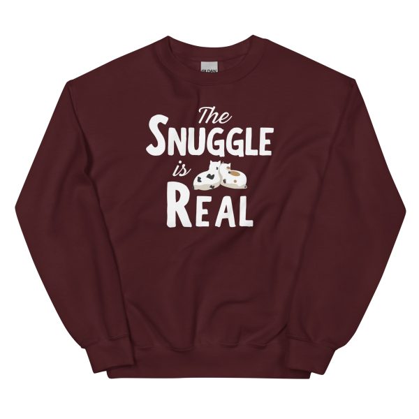 The Snuggle is Real Unisex Sweatshirt - Image 8