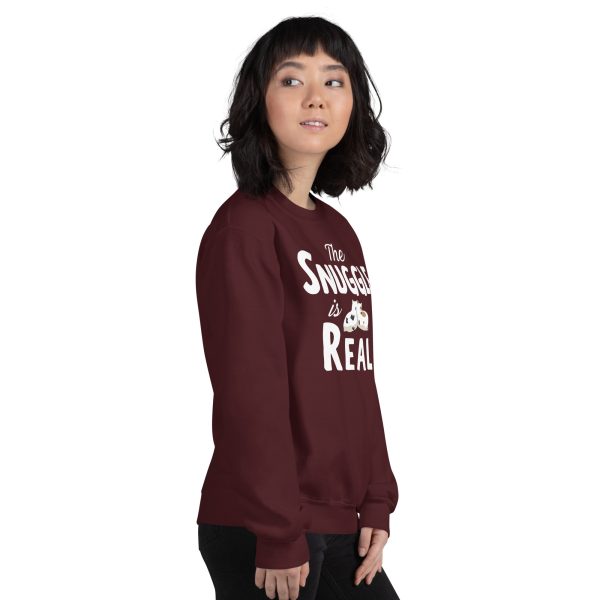 The Snuggle is Real Unisex Sweatshirt - Image 4