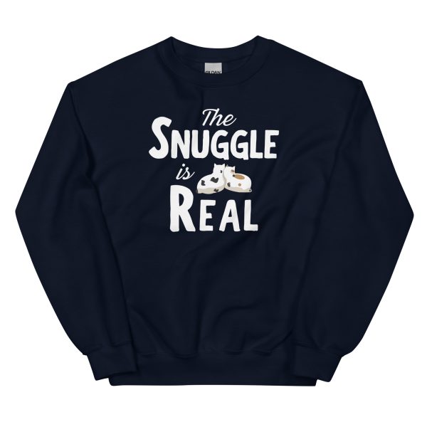 The Snuggle is Real Unisex Sweatshirt - Image 7
