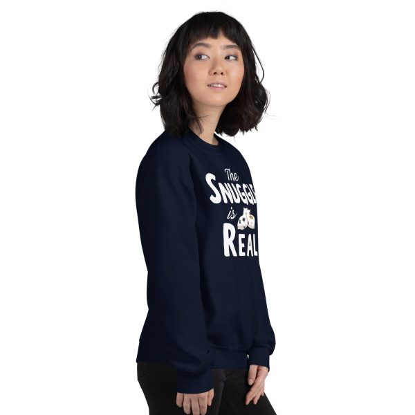 The Snuggle is Real Unisex Sweatshirt - Image 3