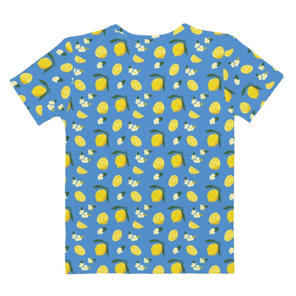 Lemon Print Women's Tee - Image 3